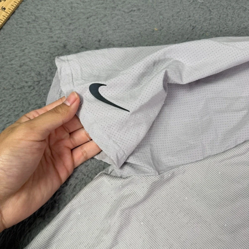 Nike Tech Pack Shirt Mens XL Gray Dri-fit Woven Gym Running CJ5731-020